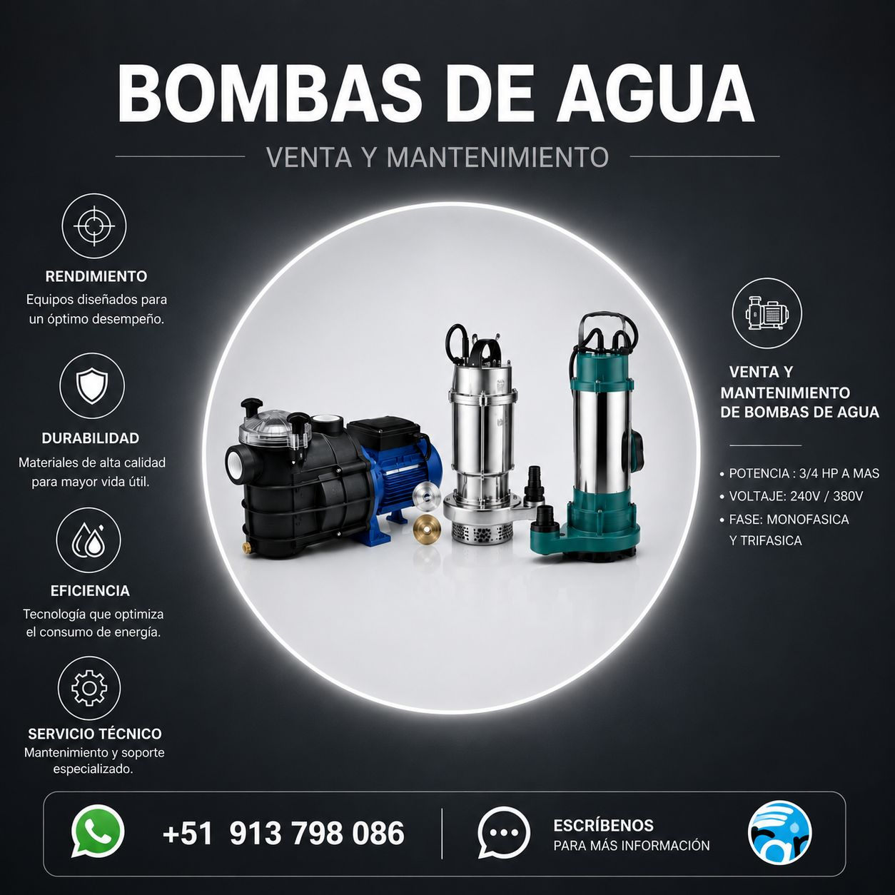 Bombas de Agua