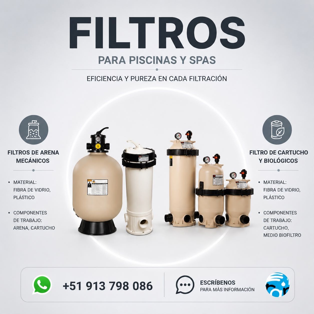 Filtro de Arena y Biológicos