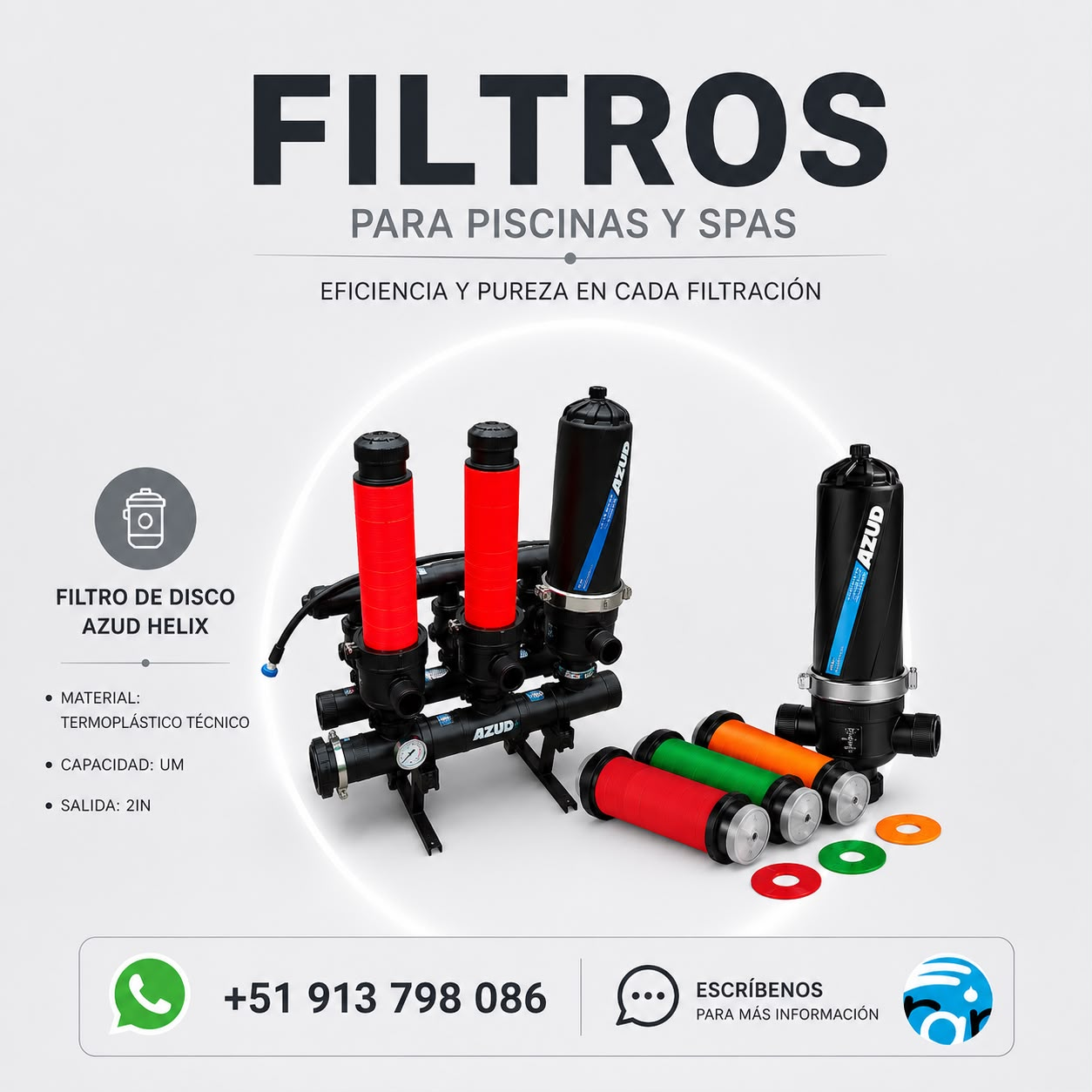 Filtros Azud Helix