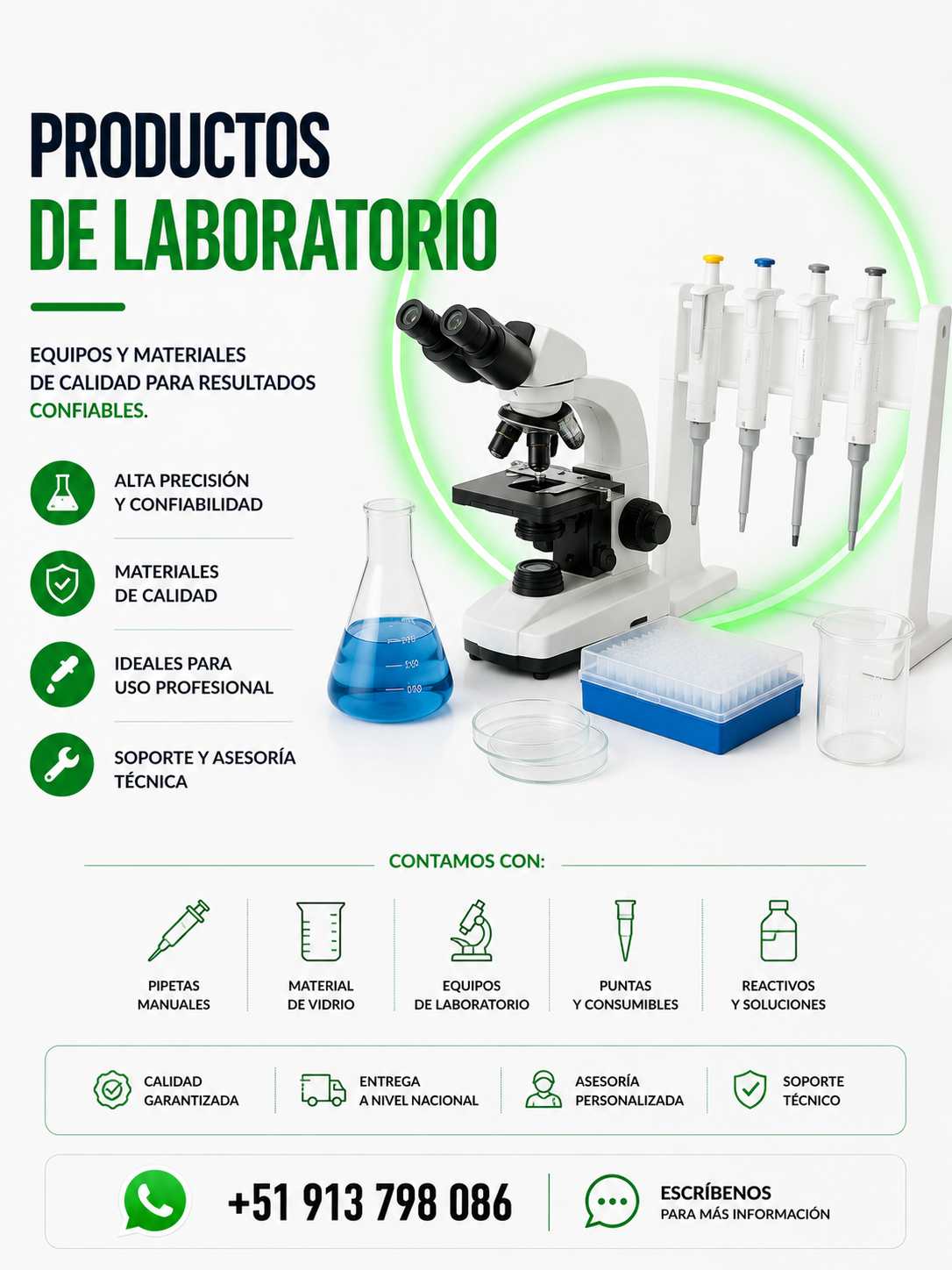 Productos de Laboratorio
